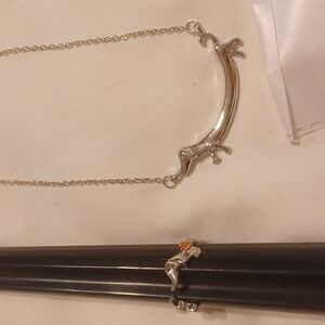 Nwt Dachshund costume jewelry set